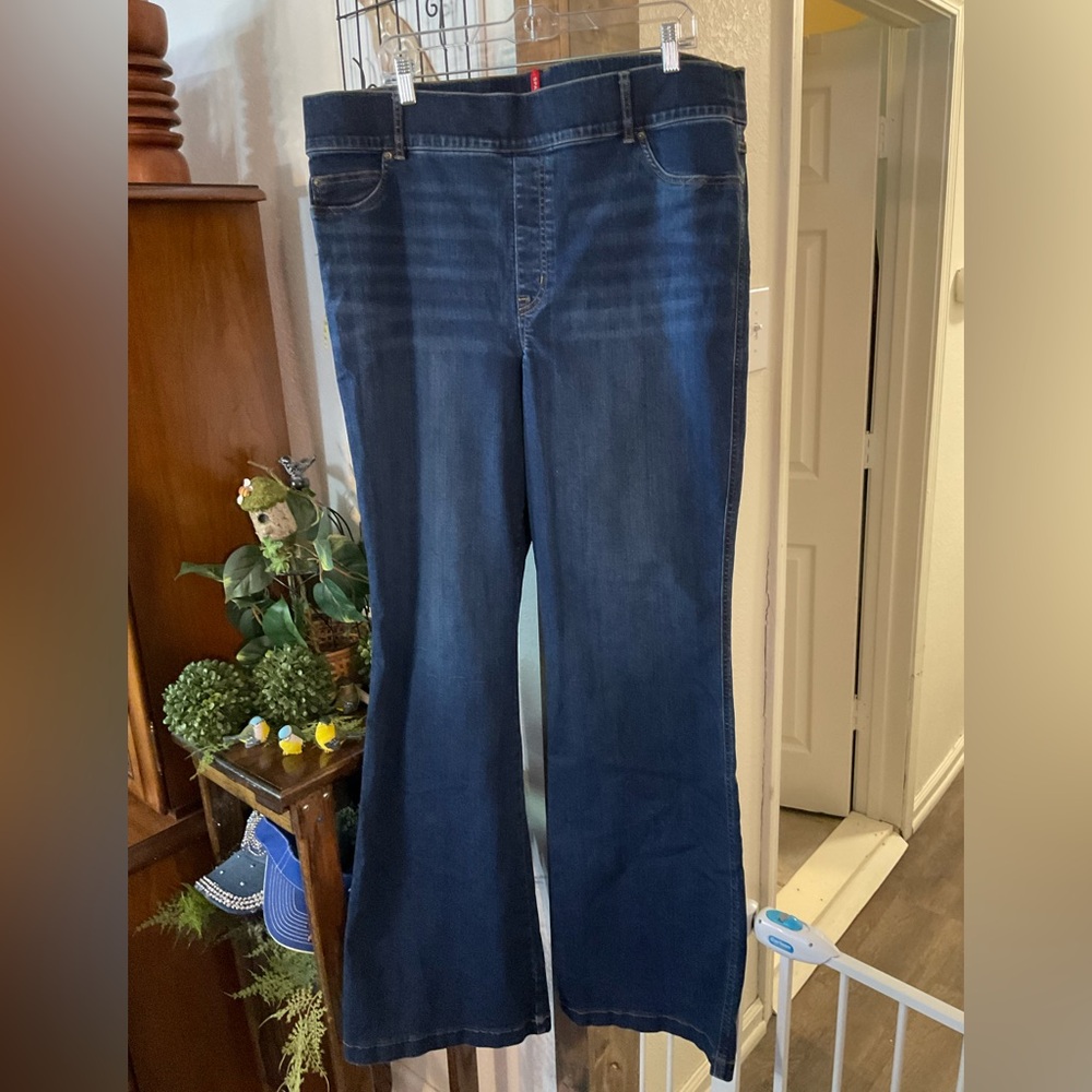 Women's Dark Blue Flare Jeans
